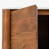 Nira Solid Wood TV Unit in Brown Colour