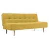 Ofra 3 Seater Sofa Cum Bed In Yellow Color