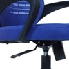 Diicea Mid Back Ergonomic Chair in Blue Colour