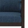 Alden 1 Seater Wooden Sofa (Indigo Blue Honduras)