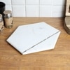 Marble mop line Hexageon Platter