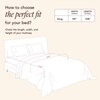 Stoa Paris 300TC UltraSatin King Size Comforter,  Lightweight, Moss, Brown Gold