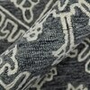 Judith Gray Steel Geometric Hand-Tufted Wool 7.5X5 Feet Carpet