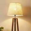 Vantage Beige Jute Floor Lamp with Beige Jute Base
