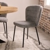 Solterra Fabric Dining Chair in Beige Colour