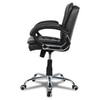 Veaoilaa Mid Back Executive Chair in Black Colour