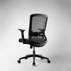 Kepler Brooks Eterna Mid Back Premium Office Chair in Black Colour