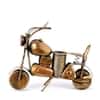 Desert Art Metal Handpainted Golden Bike Pen Stand
