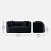 Baiwang Fabric Sofa (Black)