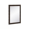 Ruki Solid Wood Mirror Frame In Toasted Walnut Finish