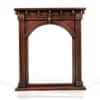 Desert Art Wooden Handpainted Jharokha Wall Frame 18 x 21 Inch in Copper Finish