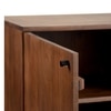 Alasa Solid Wood 2 Door  3-Drawer Sideboard In Provincial Teak Finish 55
