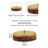 Metalsmith Wooden Storage Box with Lid Brown Gold Finish Organizer