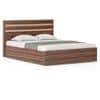 Rodrigues Queen Box Storage Bed in Rolex Brown Finish