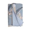 Grey Floral 300 GSM Cotton Double Bed Size Comforter from Threads