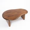 Tiller Solid Wood Coffee Table In Dark Walnut Finish