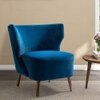 Torren Accent Chair in Navy Blue Colour
