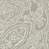 Apollo Compact High Back 1 Seater Fabric Sofa in Monochrome Paisley Colour