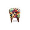 Genevieve Solid Wood  Ottomon in  Multicolor Colour