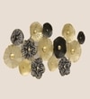 W-Alora Abstract Metal Wall Decor in Multicolor Set of 1