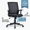 Adiko Superb Mesh Chair In Black