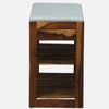 Shoe Rack Bench In Sheesham Wood Finsih