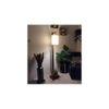 Elementary Beige Jute Floor Lamp with Beige Jute Base