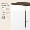 Baltoro Engineered Wood Sideboard in White Finish