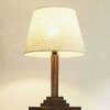 Ebenezer Beige Jute Floor Lamp with Beige Jute Base