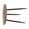 Metalsmith Metal Side Table in Powder Coating Finish