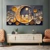 The Castle Decor Islamic Wall Painting Wooden Framed 27x48 Inch (Style 5)