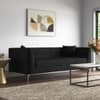 Alpha Fabric Sofa - Black