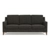 Abbey 3 Seater Fabric Sofa in Graphite Grey Colour