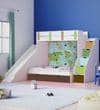 Sleep N’ SlideBunk Bed 6X4 (Drawers On Wheels) In Globe Colour
