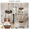 Devansh Metal Wall Mounted Lamp With Beige Jute Shade