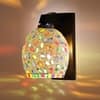 Devansh Solid Wood Electric Wall Light in Brown Colour with Multi Shade Count of 1 Light