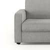 Apollo Compact Sofa (Colour : Vapour Grey, Cushion : Hard, Back Type : Regular, Seating Capacity : Right Aligned 3 Seater + Right Aligned Chaise + Ottoman)