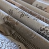 Orin White & Chocolate Floral 400 TC Cotton Flat Queen Size Bedsheet with 2 Pillow Covers – Threads