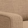 Apollo Compact Sofa (Colour : Sandshell Beige, Cushion : Soft, Back Type : High Back, Seating Capacity : Left Aligned 2 Seater + Left Aligned Chaise + Ottoman)