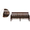 Nakshatra 3 Seater Wooden Sofa