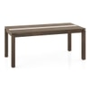 Atlas Crest Storage Solid Wood 6 Seater Dining Table With 6  Lunar Dining Chairs (Finish : Danish Walnut, Chair Colour : Dark Coral)