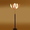 Devansh Wood & Metal Floor Lamp