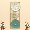 W-Lexy Abstract Metal Wall Decor in Multicolor Set of 1