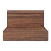Rodrigues Queen Size Box Storage Bed In Sheesham Paper Finish