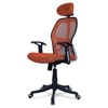 Reaii Mid Back Ergonomic Chair in Orange Colour