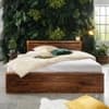 Soora Solid Wood King Size Box Storage Bed In Provinciall Teak Finish