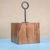 Ireka Home Block Buddy Utensils Holder – Wooden Cutlery Organizer Stand