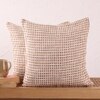 Girnar Set Of 2 Cushion Covers With Brown Colour