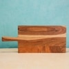 Ireka Home Dize Acacia Wood Chopping Board – Cutting & Serving Board (58 x 25 cm)
