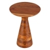 Metalsmith Solid Wood Side Table in Natural Finish